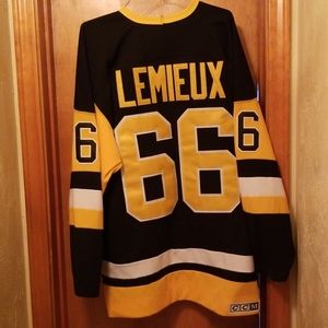 Pittsburgh PENGUINS Mario lemieux Jersey